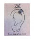 ZOE Earcuffs van sterling zilver (925)