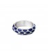 zilverkleurige ring met blauw giraf patroon (16)