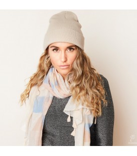 mooie gele wintermuts (beanie)