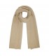 gebreide beige sjaal