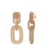 Elegante Beige Oorclips - Must-have Mode Accessoire