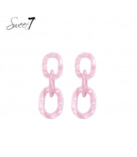 Stijlvolle Roze Oorhangers - Must-have Mode Accessoire