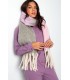 Beige gekleurde warme sjaal