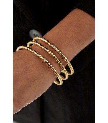 Zilverkleurige armband