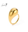 Goudkleurige ring